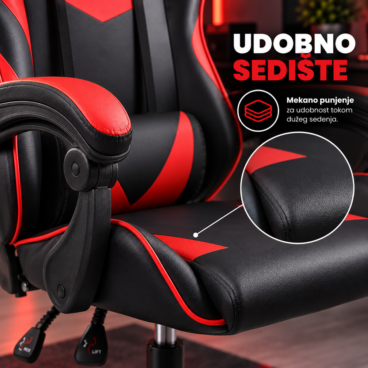 Gaming Stolica Red Dragon