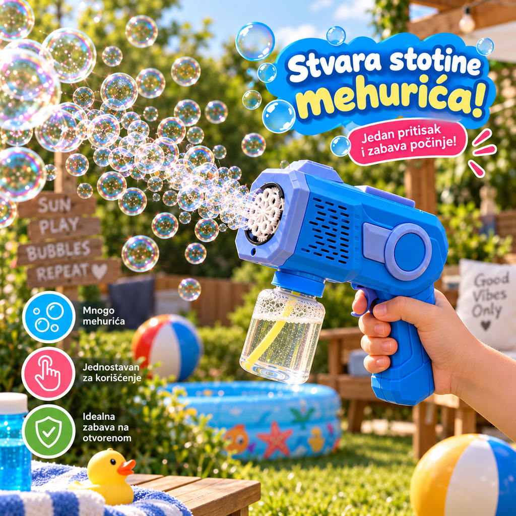 Pištolj Za Mehuriće