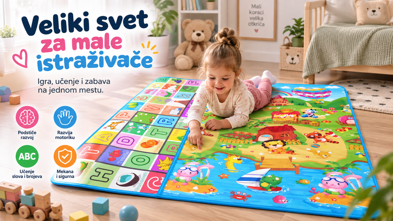 Interaktivna Prostirka/Tepih Za Decu