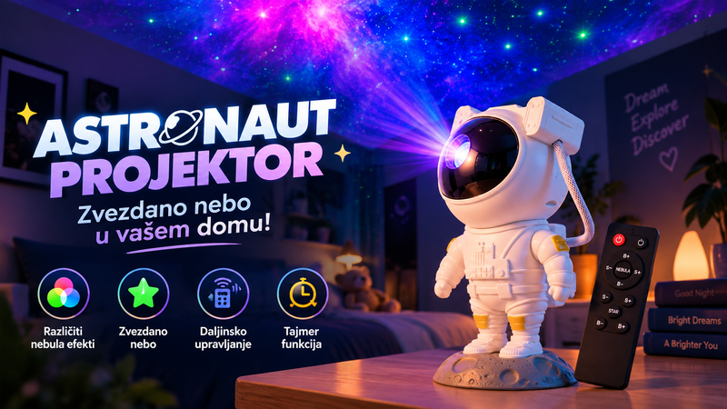 Astronaut Projektor