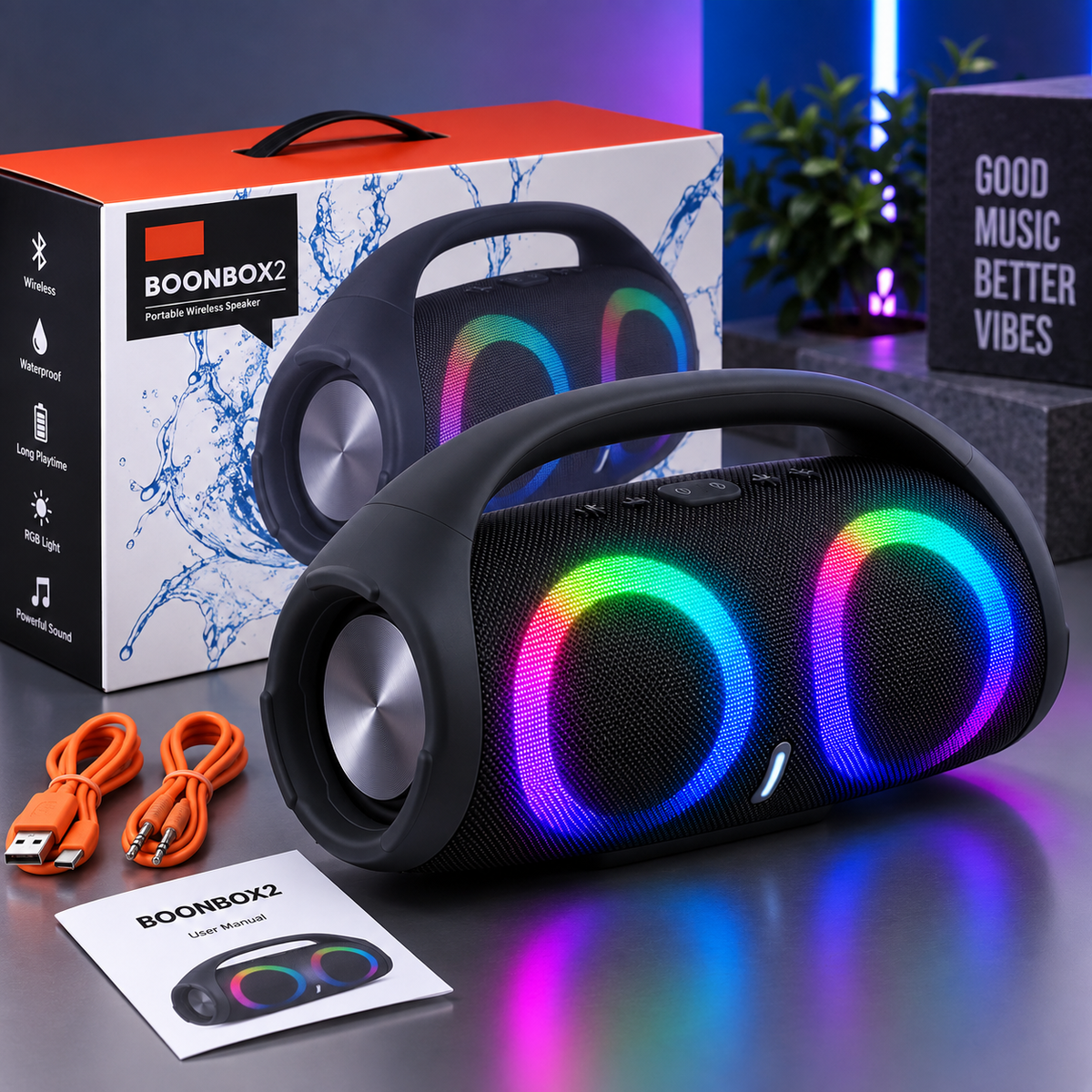 Bluetooth bežični zvučnik Boonbox 2
