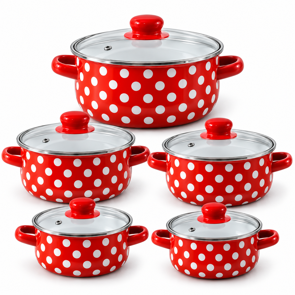 SET RETRO ŠERPI - 5 KOMADA