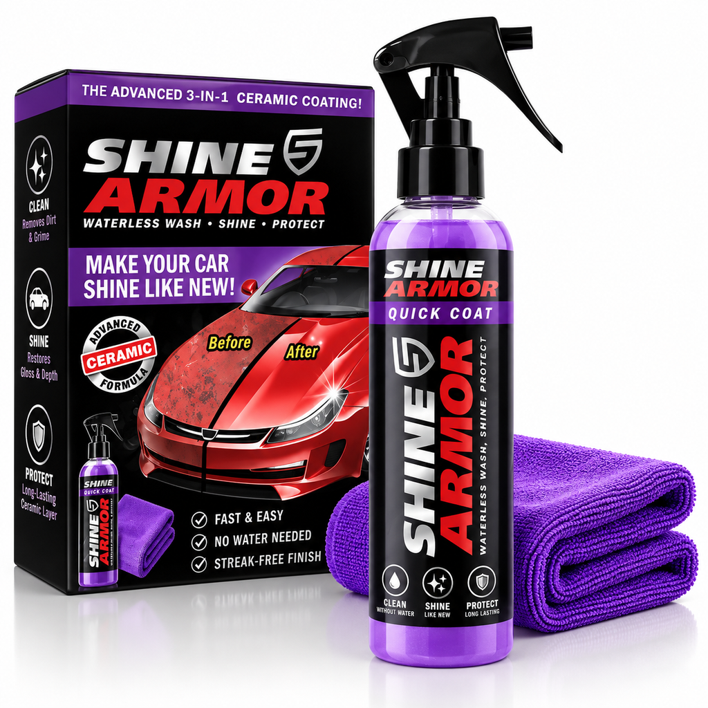 SHINE ARMOR sprej za poliranje vozila