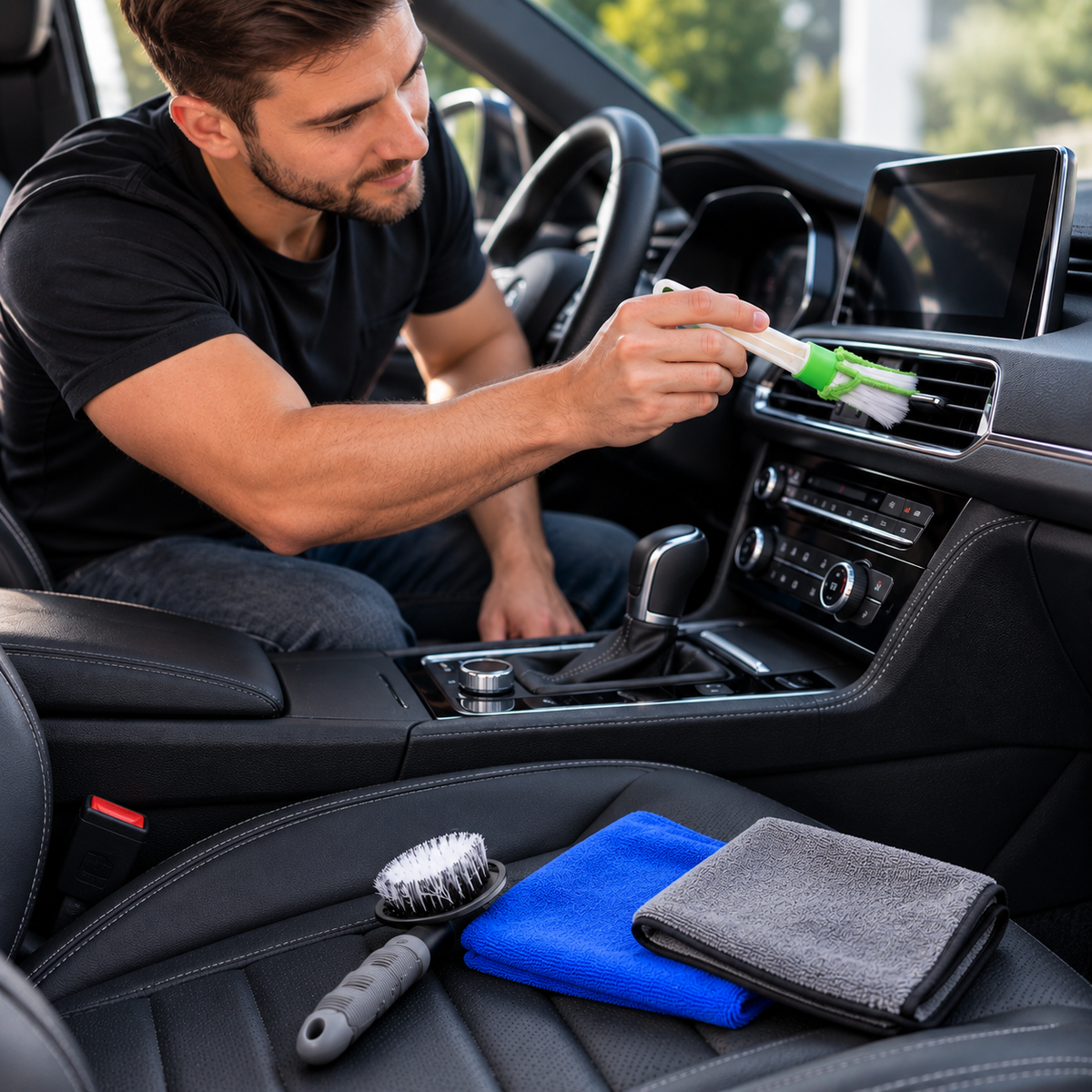 Set za detaljno čišćenje automobila – komplet od 11 delova