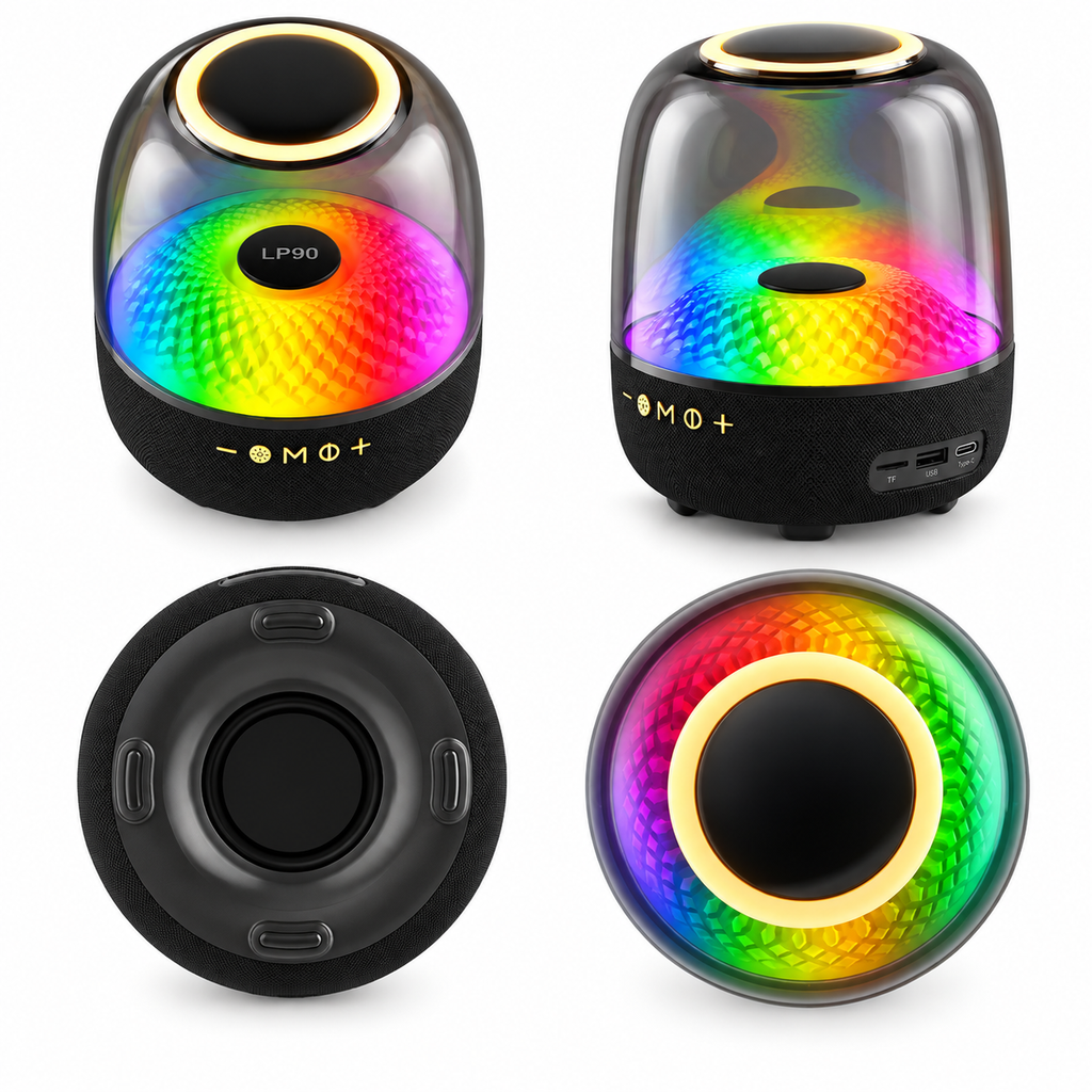 Bežični RGB Bluetooth zvučnik 40W Mega Bass
