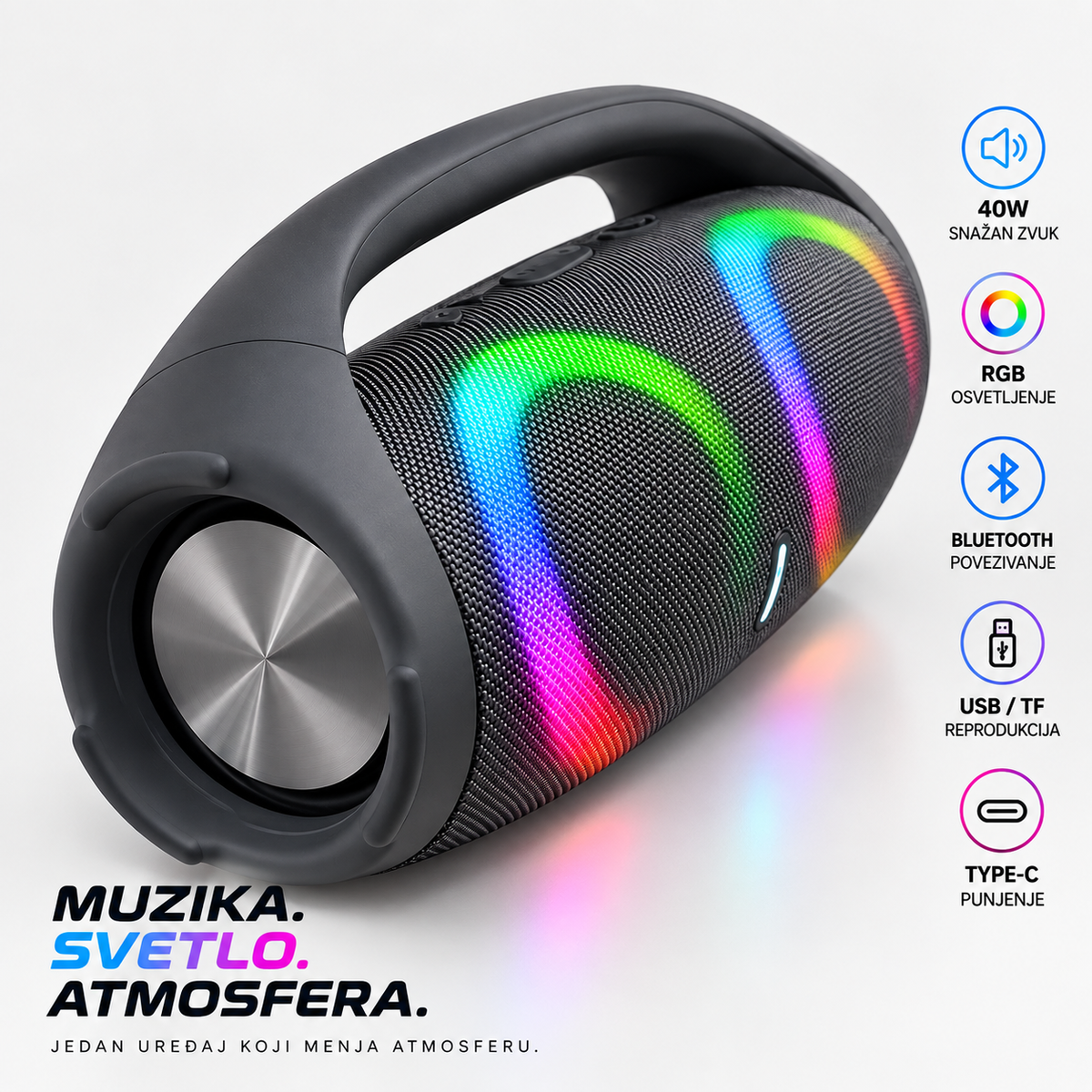 Bluetooth bežični zvučnik Boonbox 2