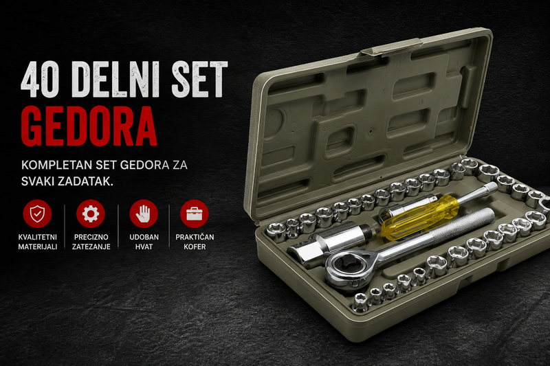 40-delni Set Gedora